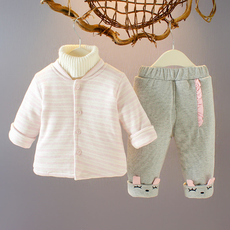Children's cotton suit