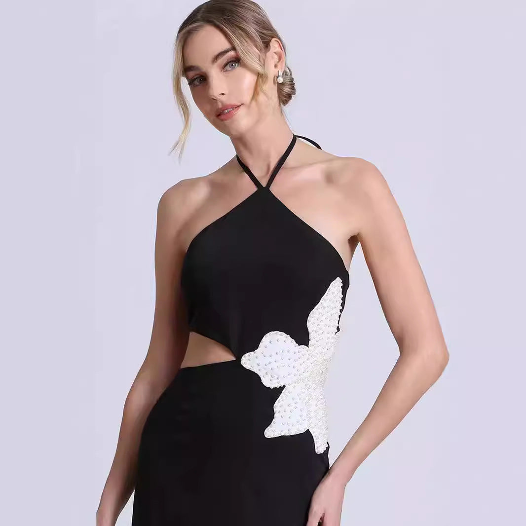 Summer Fashion Flowers Women's Slim Fit Slimming Bandage Dress