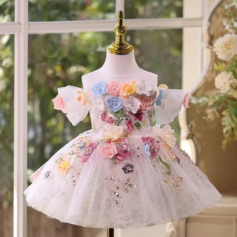 High Sense Niche Mori Style Floral Dress