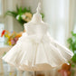 White Sweet Pettiskirt Baby Full-year Birthday Dress