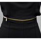 Casual Show Waist Suit Feminine V-Neck Split Style