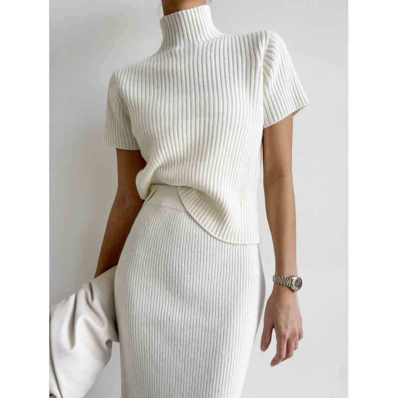 Slit Sheath Skirt Skirt Suit
