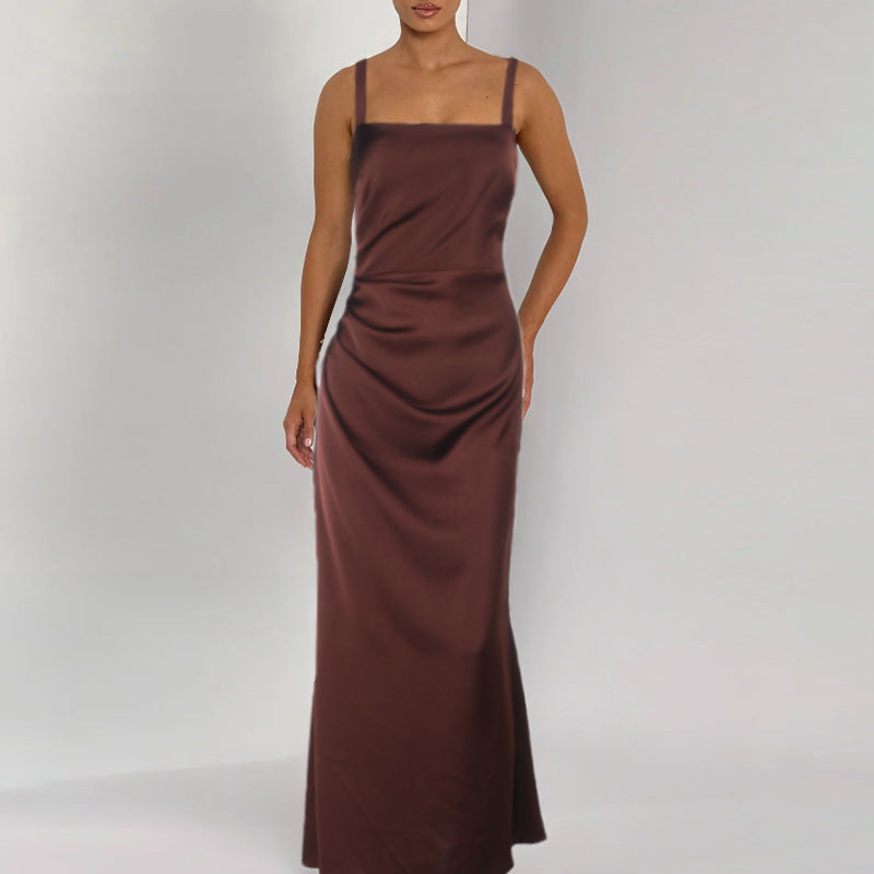 Women's Fashion Graceful Personality Sling Dress