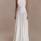 New Elegant Off-shoulder Long Party Dress