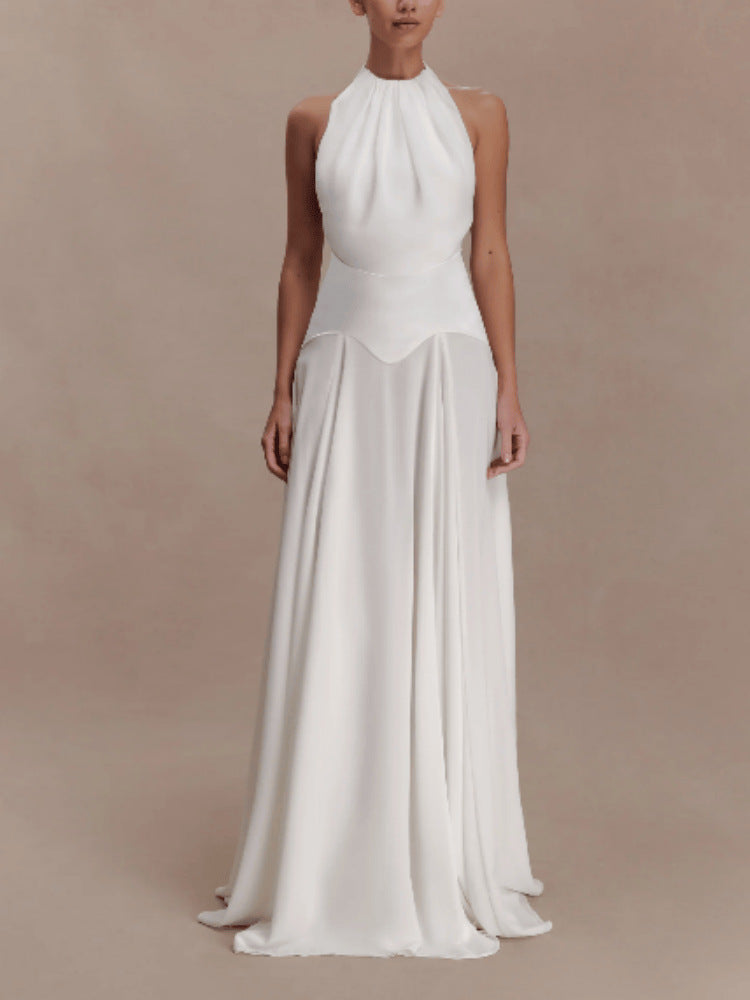 New Elegant Off-shoulder Long Party Dress