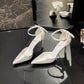 Satin White Wedding Shoes Plus Size