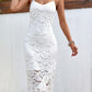 Women's Sling Lace Lace Cutout Backless Dress