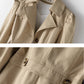 Trench coat women's new spring and autumn coat Korean style slim long