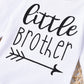 Children's Crew Neck Men's Cotton Non Hooded Black Letter Suit