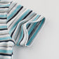Summer Boys Short-Sleeved Striped T-Shirt