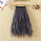 Fashion Irregular With Personality Tulle Skirt Women