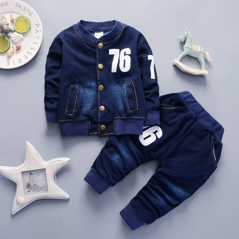 New Children's Autumn Long Sleeve Suit