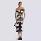Women's Fashion Shoulder-baring Two-piece Set