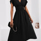 Elegant Solid-color Long Womens Dress