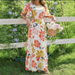 Women's Casual Loose-fit Elegant Printed Dress