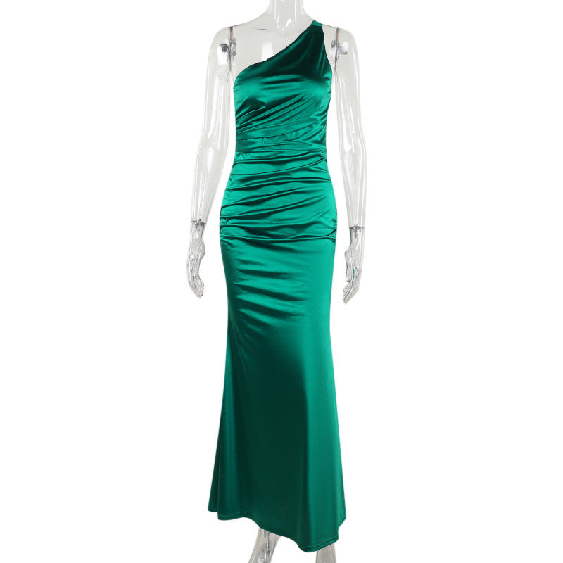 Robe extensible coupe ajustée pour femme