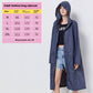Raincoat Mid-length Windproof Outdoor Poncho Tide