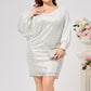 Party Dress European And American Off-the-shoulder Dress