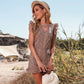 Women's Slim-fit Leopard-print Jumpsuit
