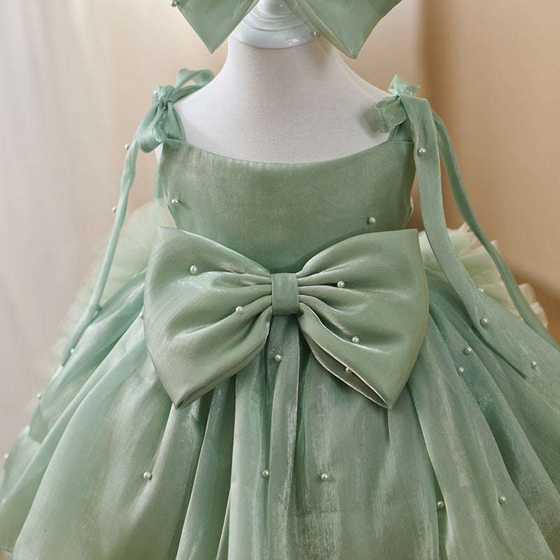 Large Trailing Mesh Children's Dress