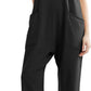 Casual Vest Pocket Knitted Jumpsuit