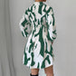 European And American-style Fashionable Collar-lined Dress