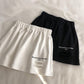 Jupe à ourlet, pull, cache-fesses, artefact, vêtements superposés pour femme