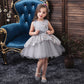 Robe de princesse avec nœud en dentelle