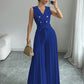 Suit Collar Bow Tie Belted Waist Pleated Jumpsuit