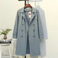 Manteau vieillissant surdimensionné