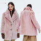 Veste ample en peluche de style coréen, idéale pour toutes les occasions