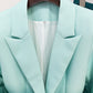 Temperament Gradient Color Slim Flared Pants Suit