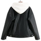 Loose student motorcycle leather jacket