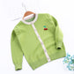 Pull cardigan brodé pour enfant