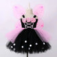 Girls Creative All-match Flower Mesh Pettiskirt Suit