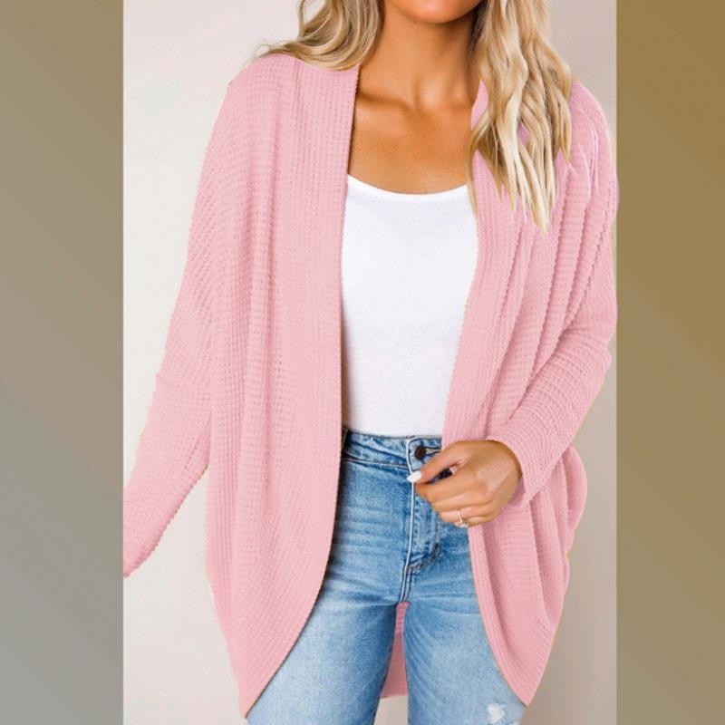 Women's Autumn And Winter Bat Sleeve Cardigan Small Coat