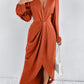 Satin Style Dress High-grade