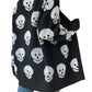 Women's Fashion Casual Halloween Skull Jacquard Knitted Long Sleeve Cardigan