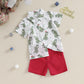 Fashion Summer Boys' Shorts Suit