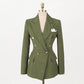Women's Simple Straight-leg Pants Professional Suit Suit