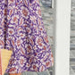 Women's Clothing 5 Points Sleeve Printing Dress