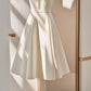 Women's French-style High-grade Round Neck Short-sleeved Dress