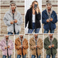 Fashion Women's Zipper Loose Thick Woolen Coat