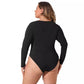 Minimalist Long Sleeve Bottoming Shirt Jumpsuit