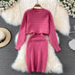 Women's Two-Piece Knitted Camisole Dress