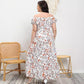 Nouvelle robe fleurie grande taille