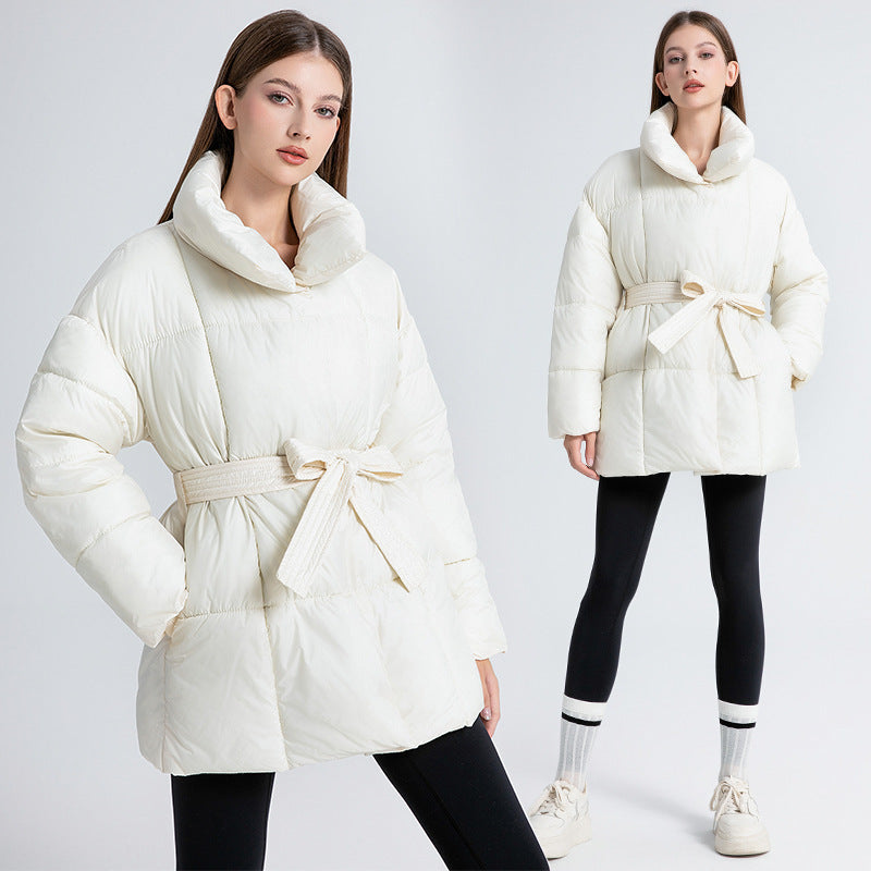 Nouvelle doudoune mi-longue tendance pour femme