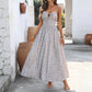 Wrap-style Floral Dress With A Cinched Waist