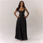 European And American Leisure Tied Spaghetti-strap Trendy Jumpsuit