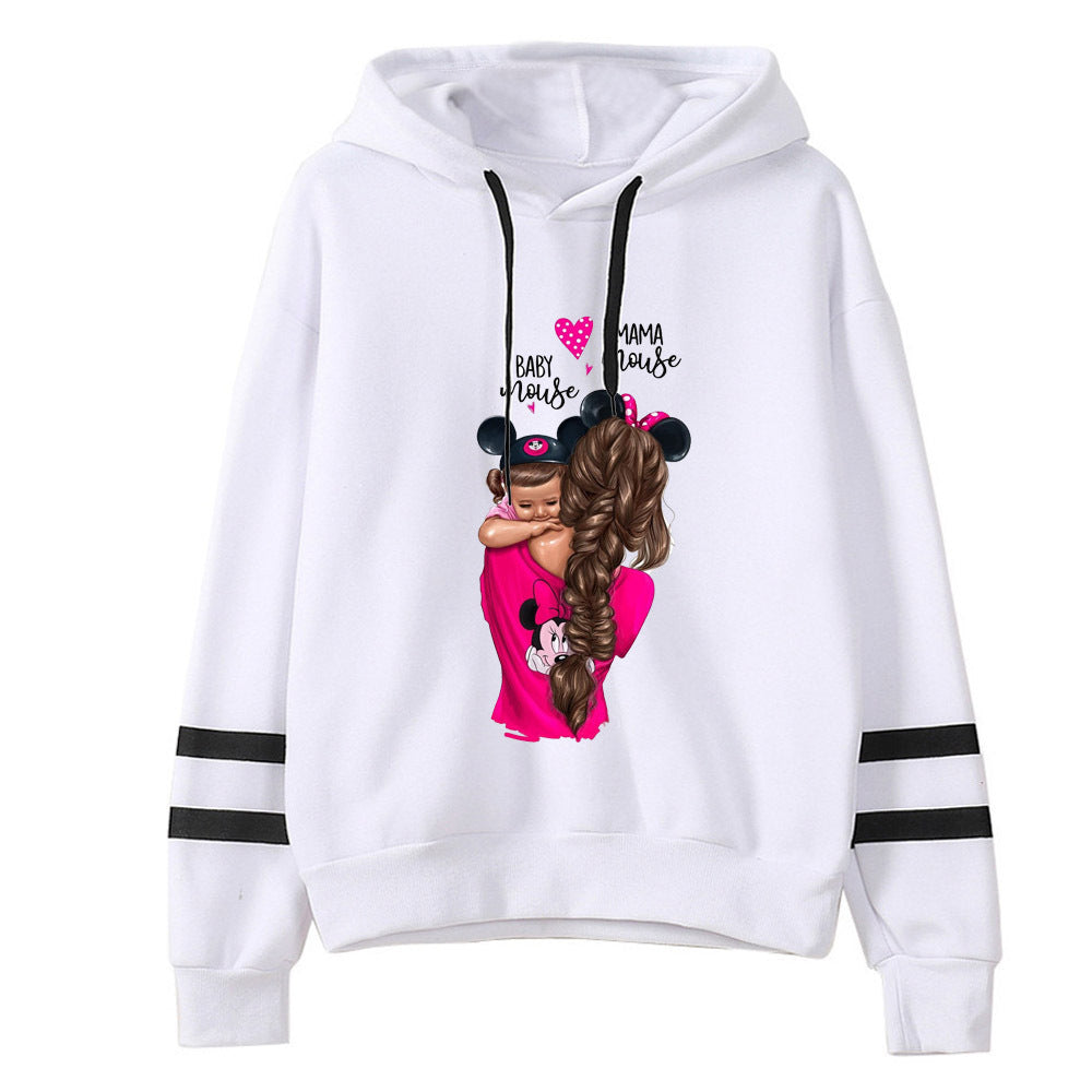 Sweat-shirt mignon imprimé AliExpress Mommy pour femme